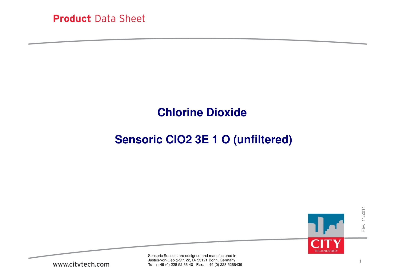 CITY-二氧化氯TechData_ClO2_3E_1_O_rev201111说明书