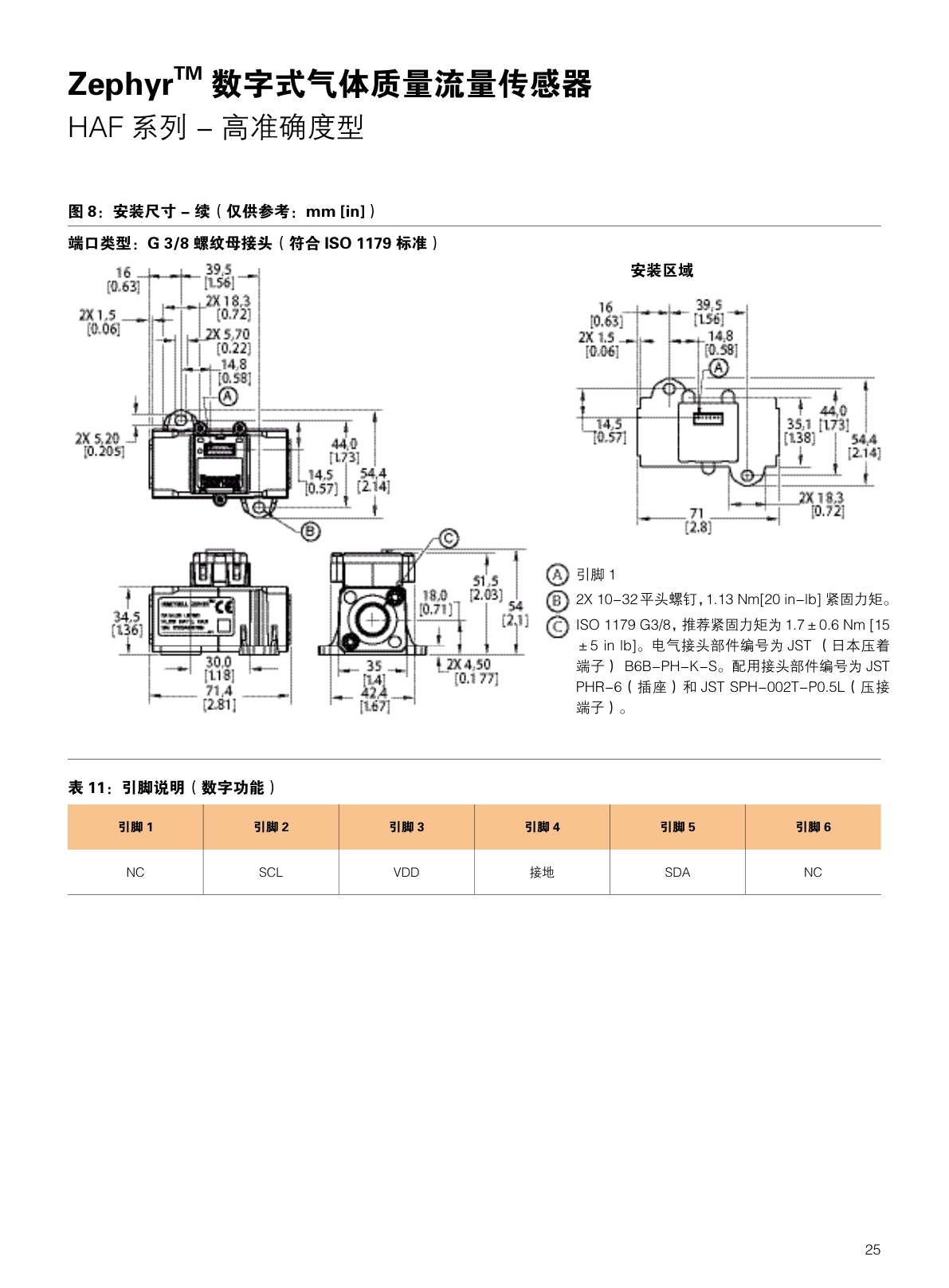 CITY-流量传感器气体流量说明书