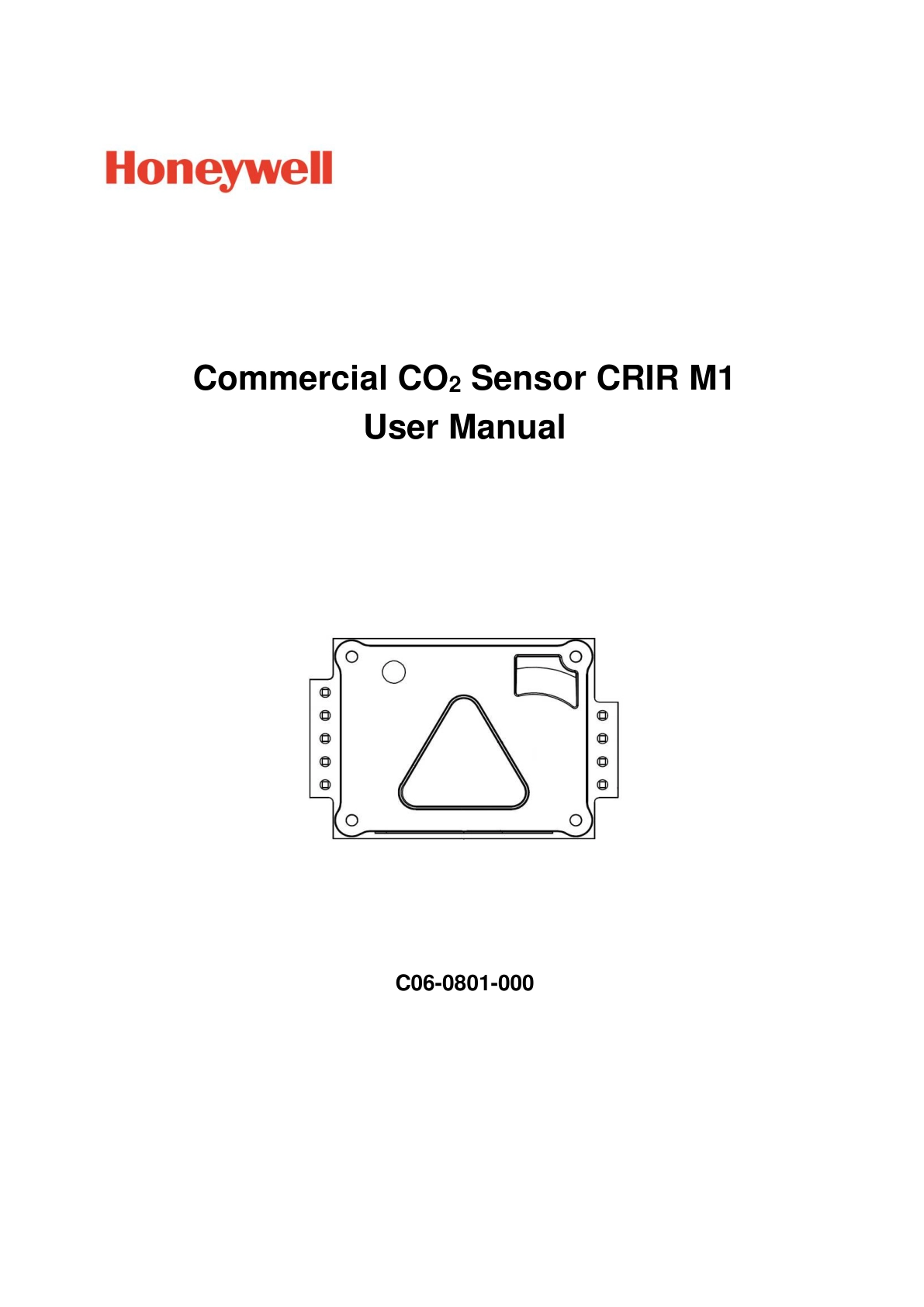 霍尼韦尔-CO2-M1说明书
