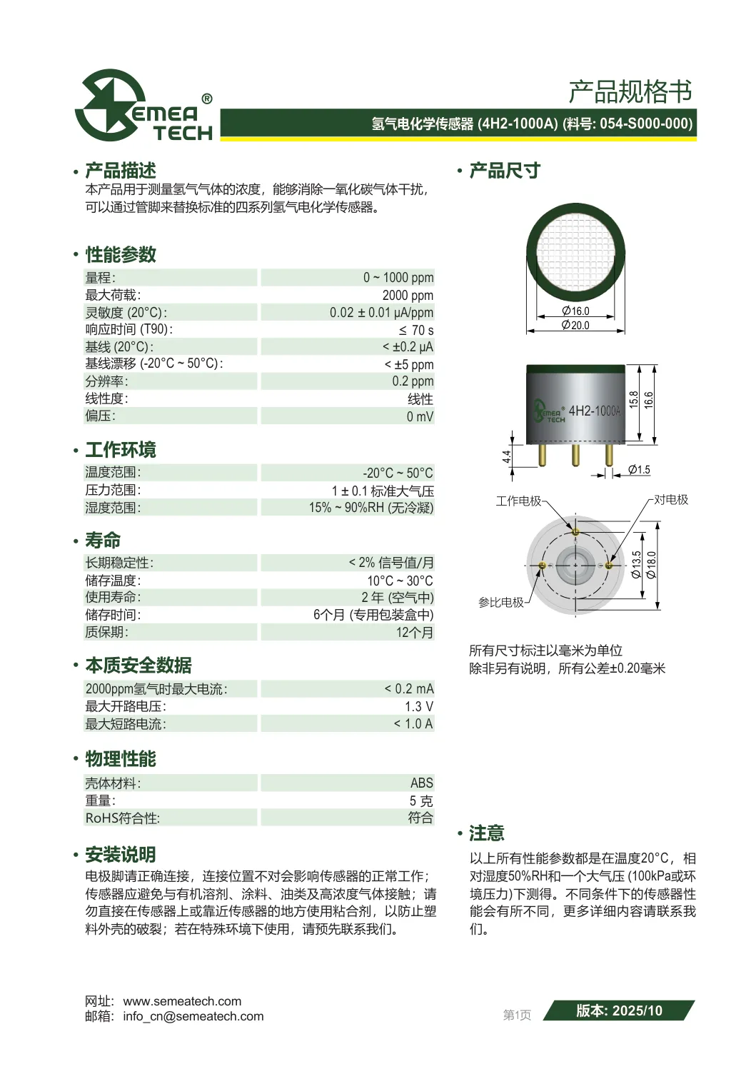 盛密-4H2-1000A说明书